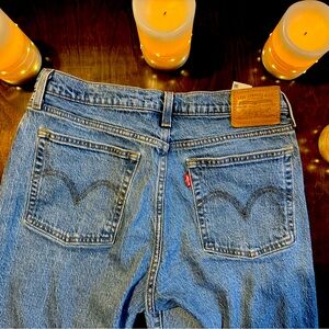 Levi’s Button Fly Wedgie Straight Jeans vintage y2k look